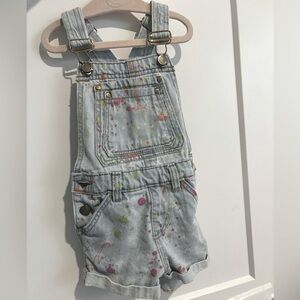 Paint splatter Short Overalls. 🎨